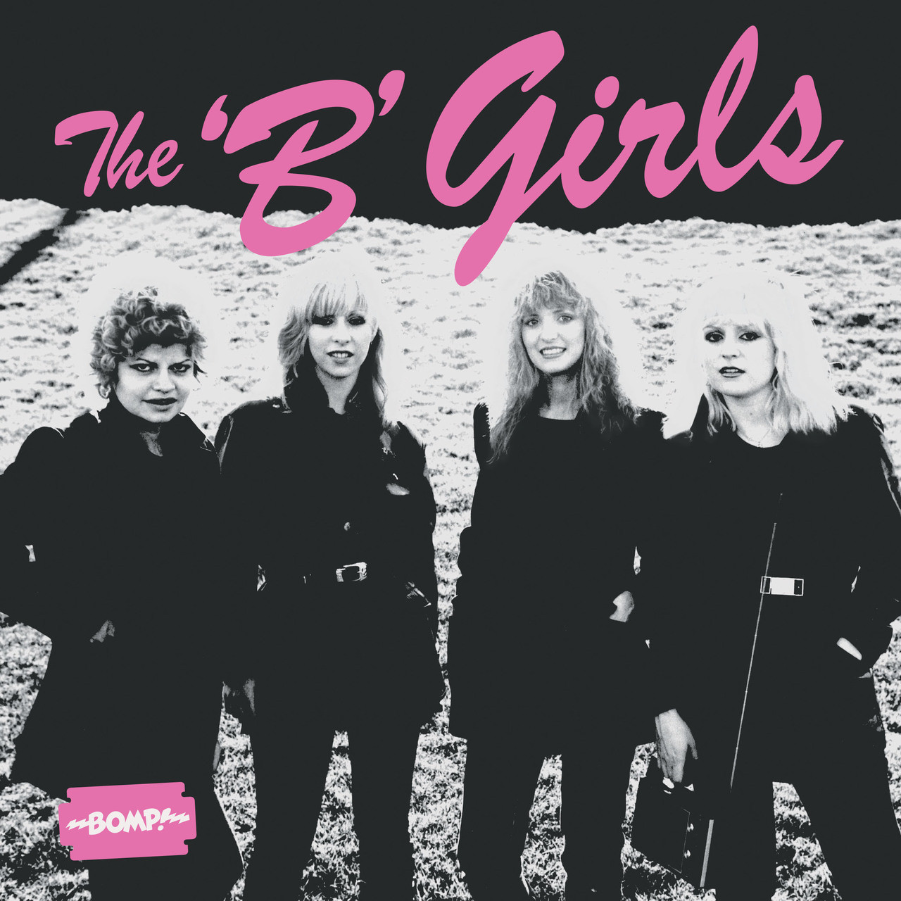 B GIRLS BAD NOT EVIL (ORIG 70s BOMP GIRL BAND!) STARBURST VINYL